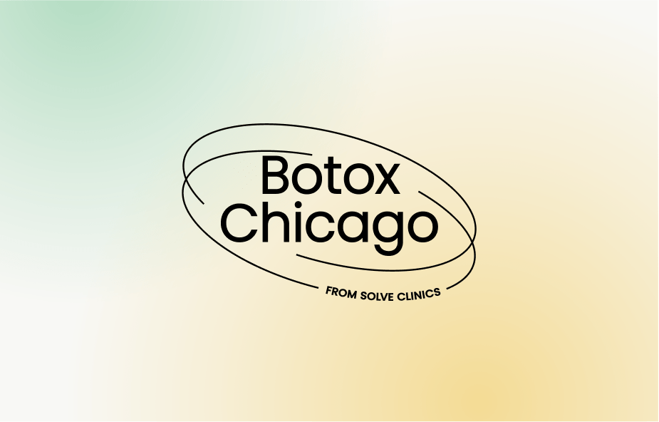 Botox Chicago by Solve Clinics Logo Black gradient background