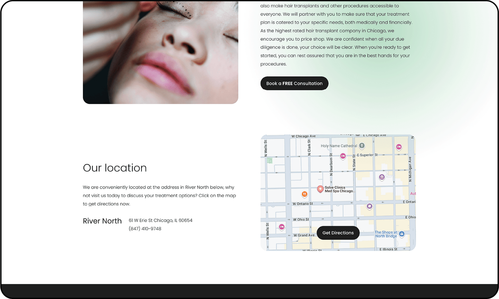 Botox Chicago by Solve Clinics screens 01