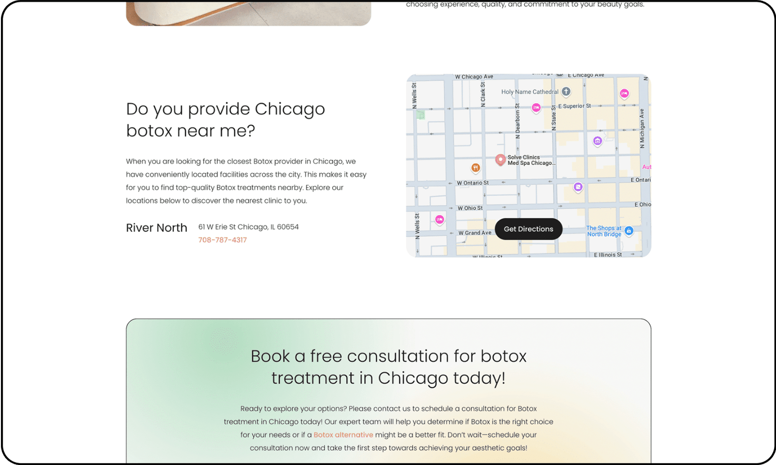Botox Chicago by Solve Clinics screens 06