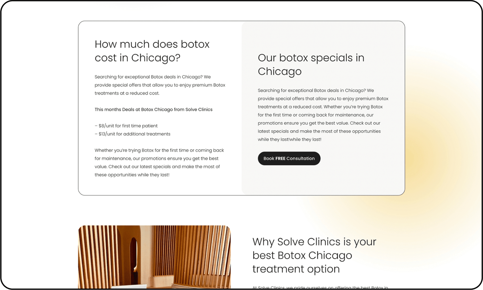 Botox Chicago by Solve Clinics screens 07