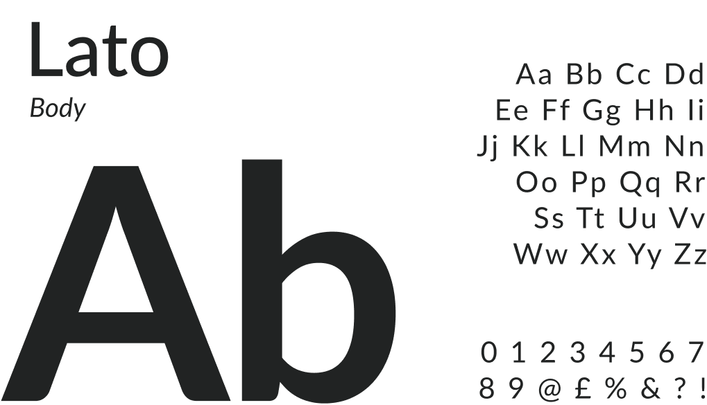 Heading Font B2B Brand Identity