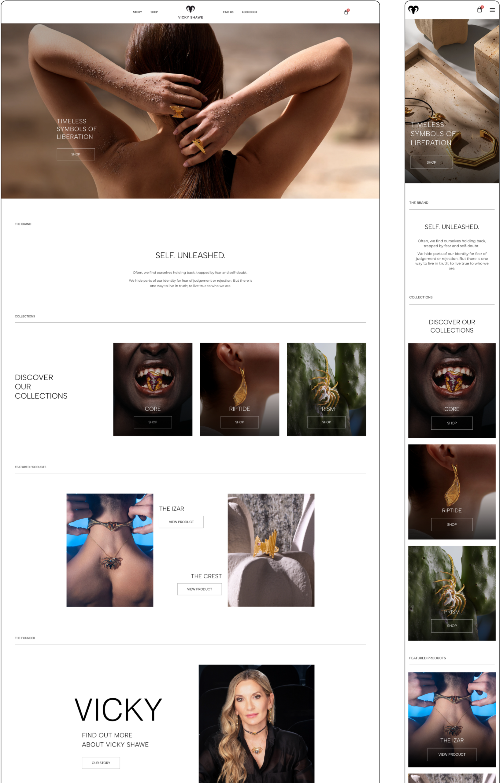 Highend Luxury Website design Jewellery website scaled