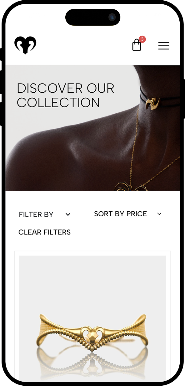 Luxury e-Commerce website - Design and build WordPress