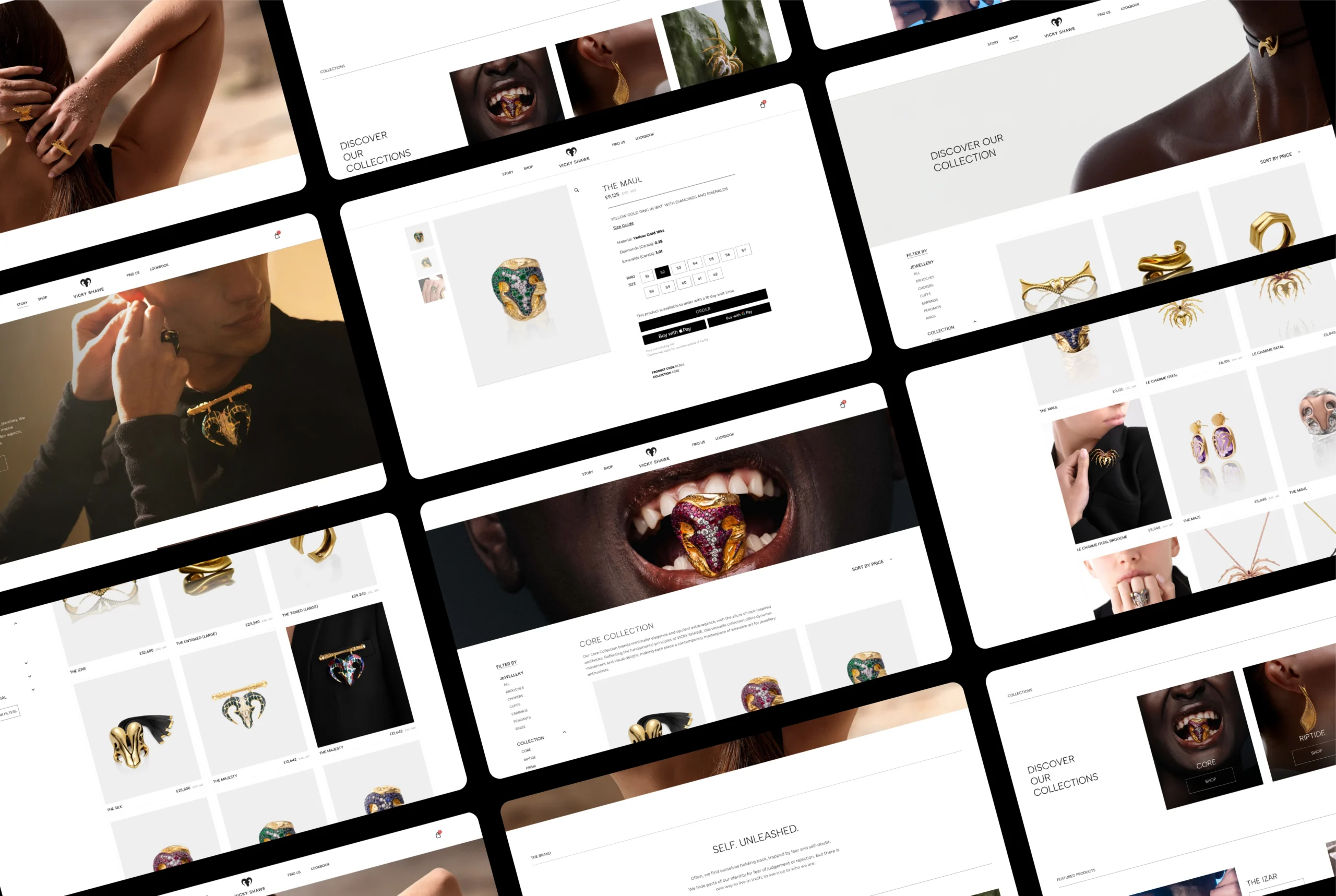 Vicky Shawe Luxury Jewellery Web design scaled