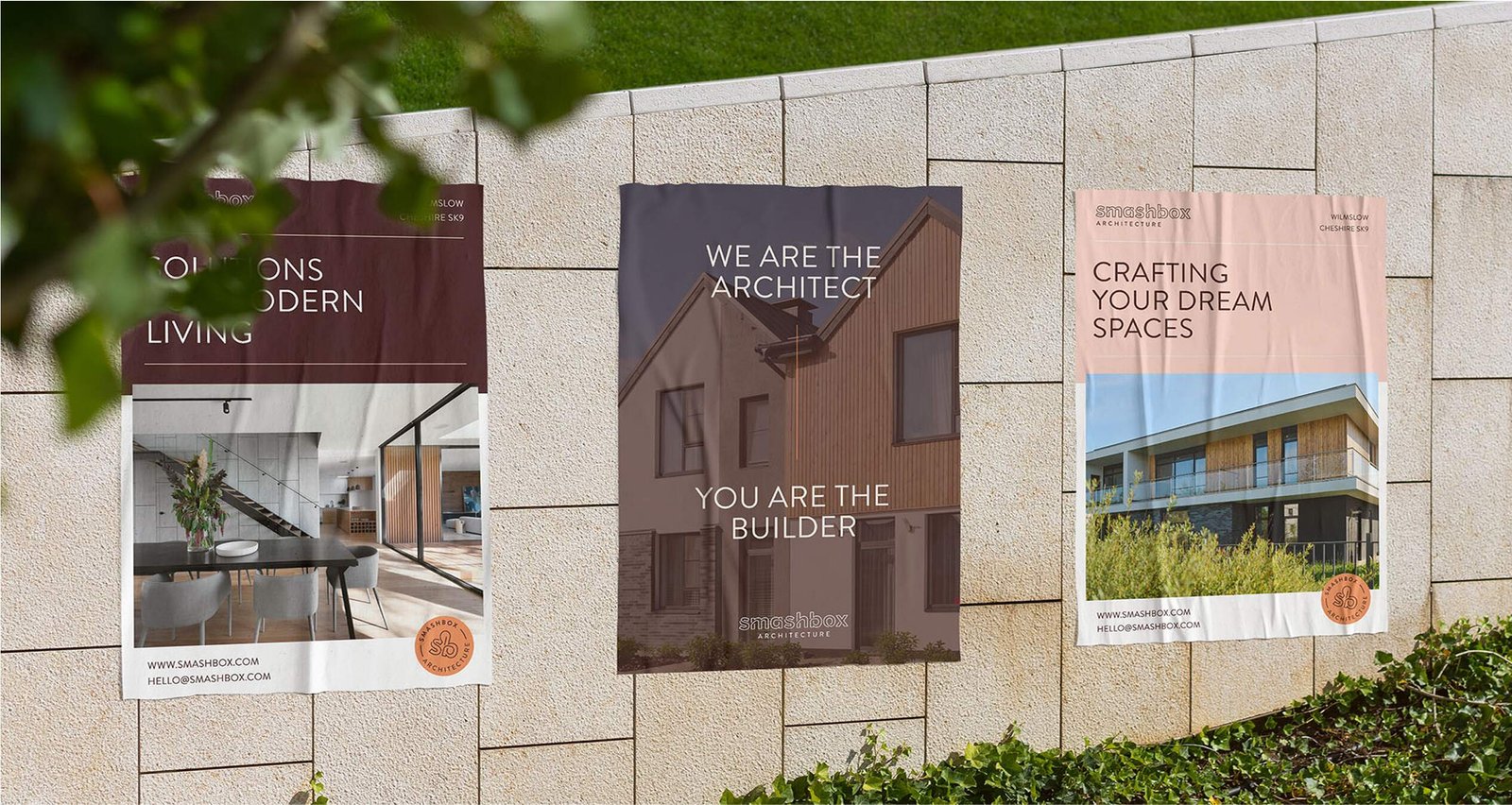 Architecture Rebrand Poster application