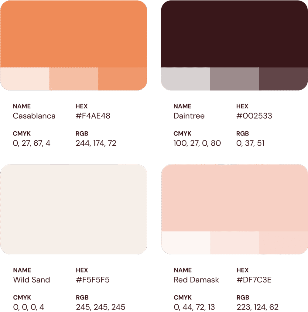 Smashbox Architecture Colour palette