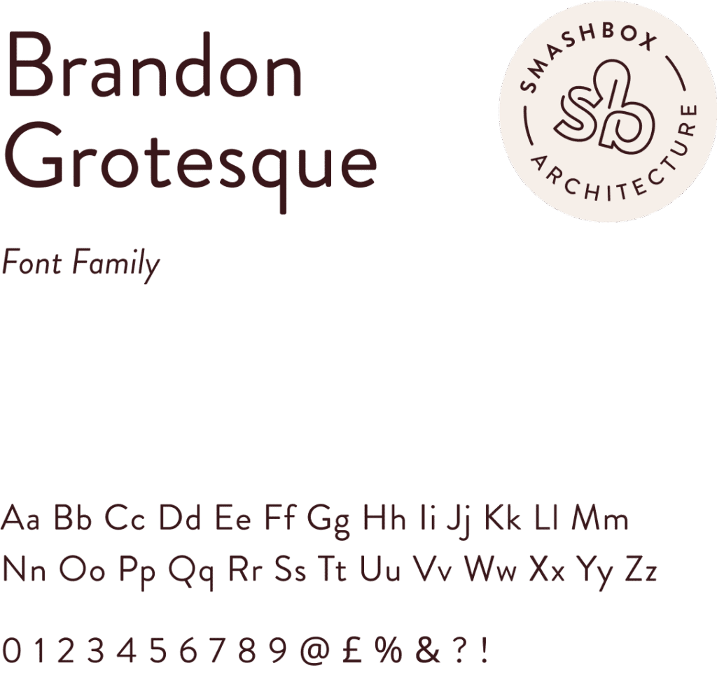 Smashbox Architecture font